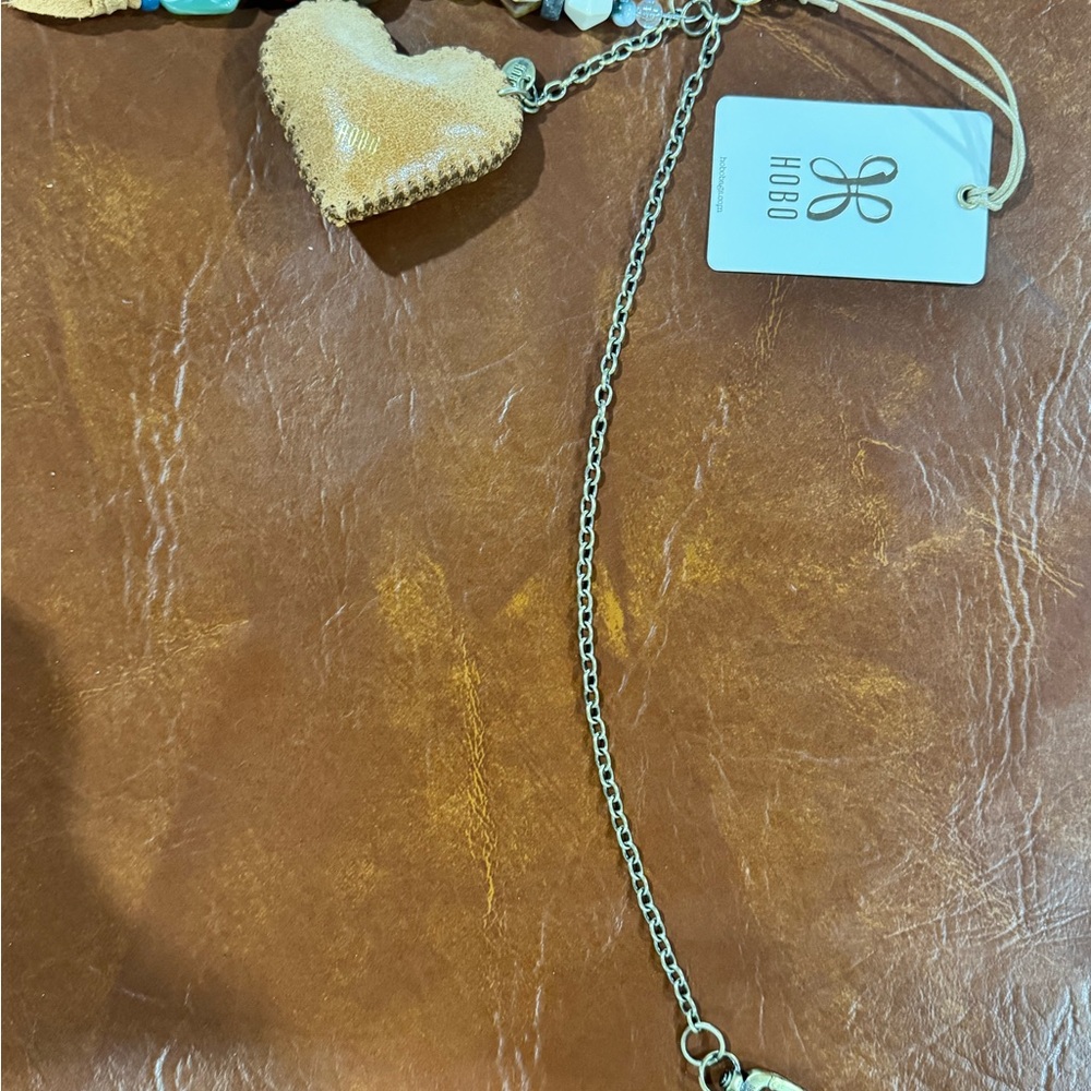 HOBO Gold Heart Key Holder